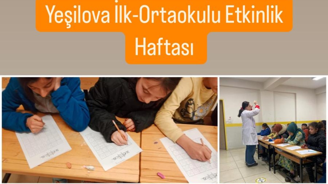 DÖNEM SONU ETKİNLİK HAFTASI