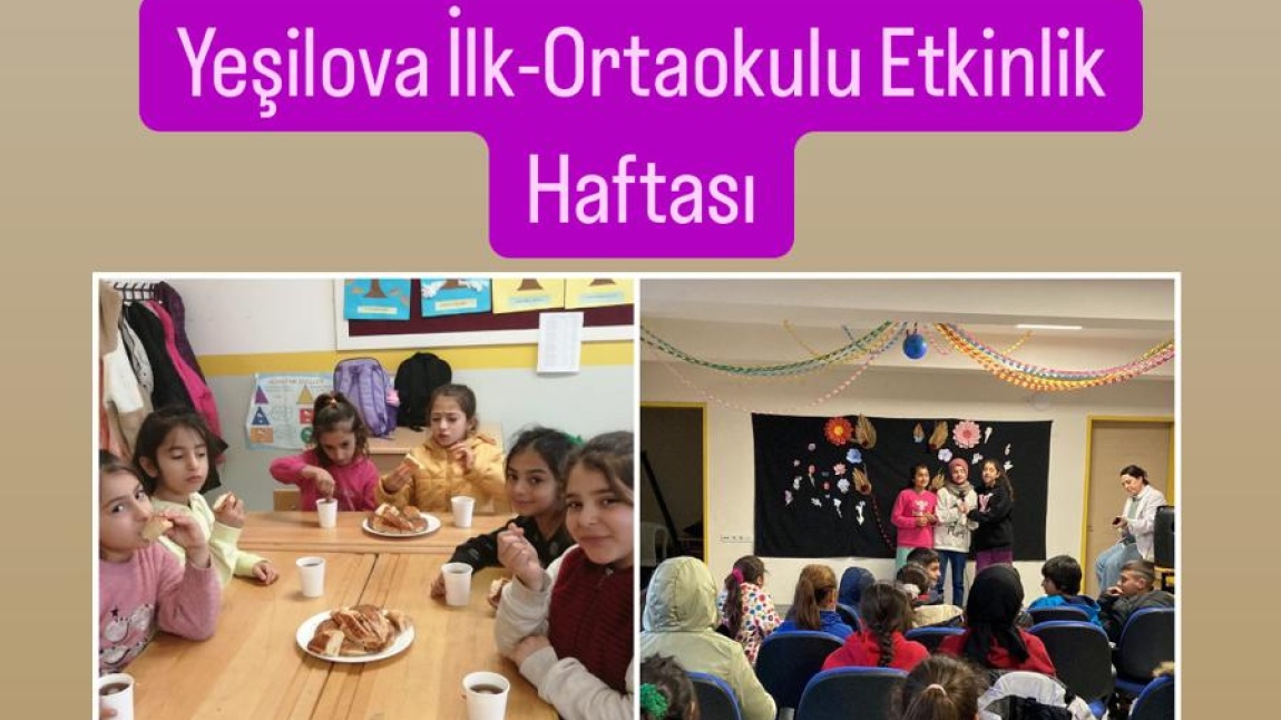 DÖNEM SONU ETKİNLİK HAFTASI